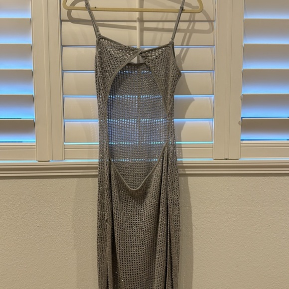 Silver MESHKI dress - Picture 5 of 11